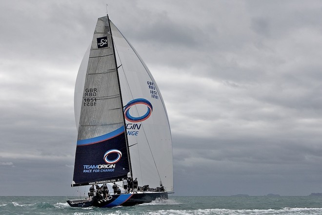NEW ZEALAND, Auckland, 19th March 2010, TEAMORIGIN TP52, first sail. &copy; Ian Roman/TEAMORIGIN www.ianroman.com